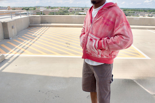Uncommon Double-Pocket Acid Washed Jacket